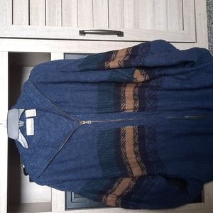 Vintage Blake & Many zip up sweater